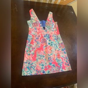 Pink & Blue Lilly Dress